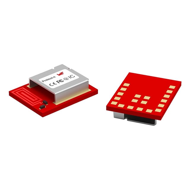 Würth Elektronik 2612011024000 WIRL-BTLE, Proteus e BlueTooth