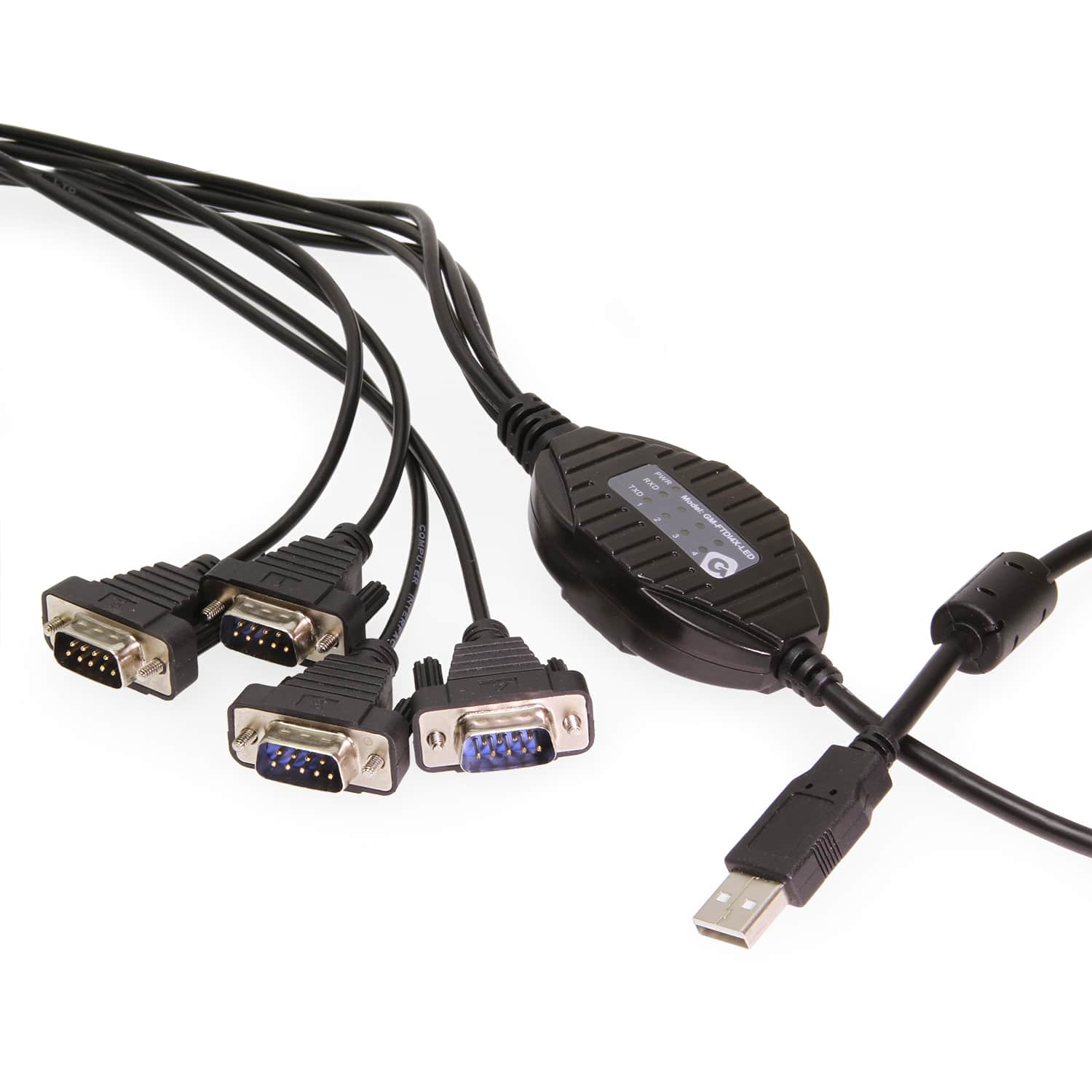 Gearmo GM-FTDI4X-LED - USB a serial USB - A 2.0 macho