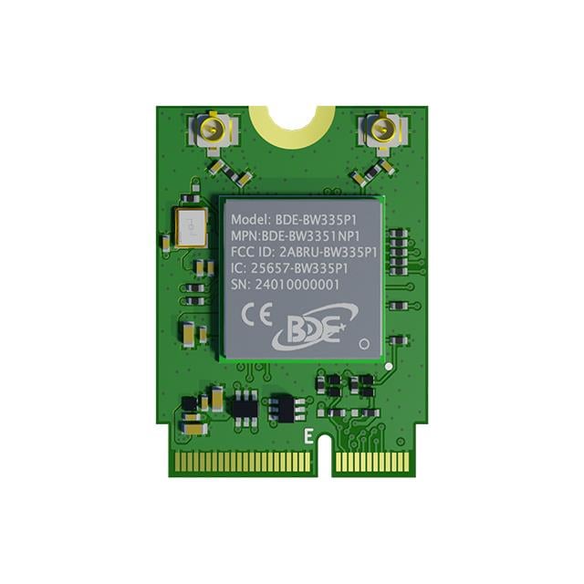 BDE Technology BDE-BW3351NP1M2 - 802.11a/b/g/n/ax, Bluetooth v5.2, Zigbee®