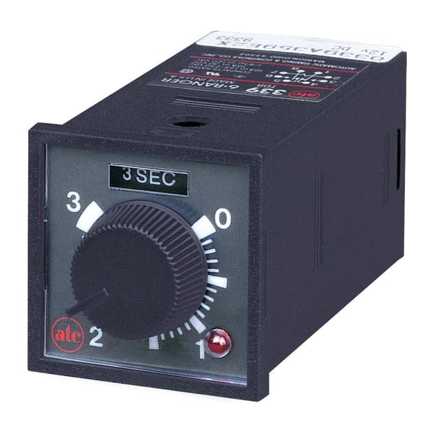 ATC-Diversified Electronics 339B-359-Q-2-X 339B Para enchufe Relé mecánico 0.3 ~ 3 seg 10A a 250VCA/30VCC