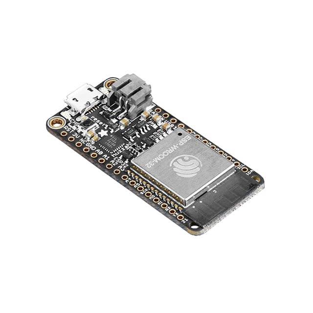 Adafruit Industries LLC 3405 Huzzah32 Transceiver; 802.11 b/g/n (Wi-Fi, WiFi, WLAN), Bluetooth® Smart Ready 4.x Dual Mode (BLE)