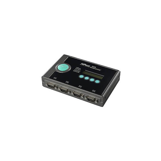 Moxa NPORT 5410 W/ ADAPTER NPort 5400 Serial to Ethernet RS-232