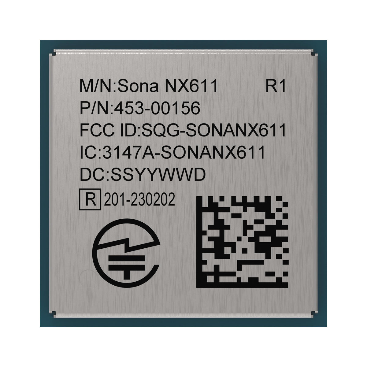 Ezurio 453-00156C Sona™ NX611 BlueTooth, WiFi