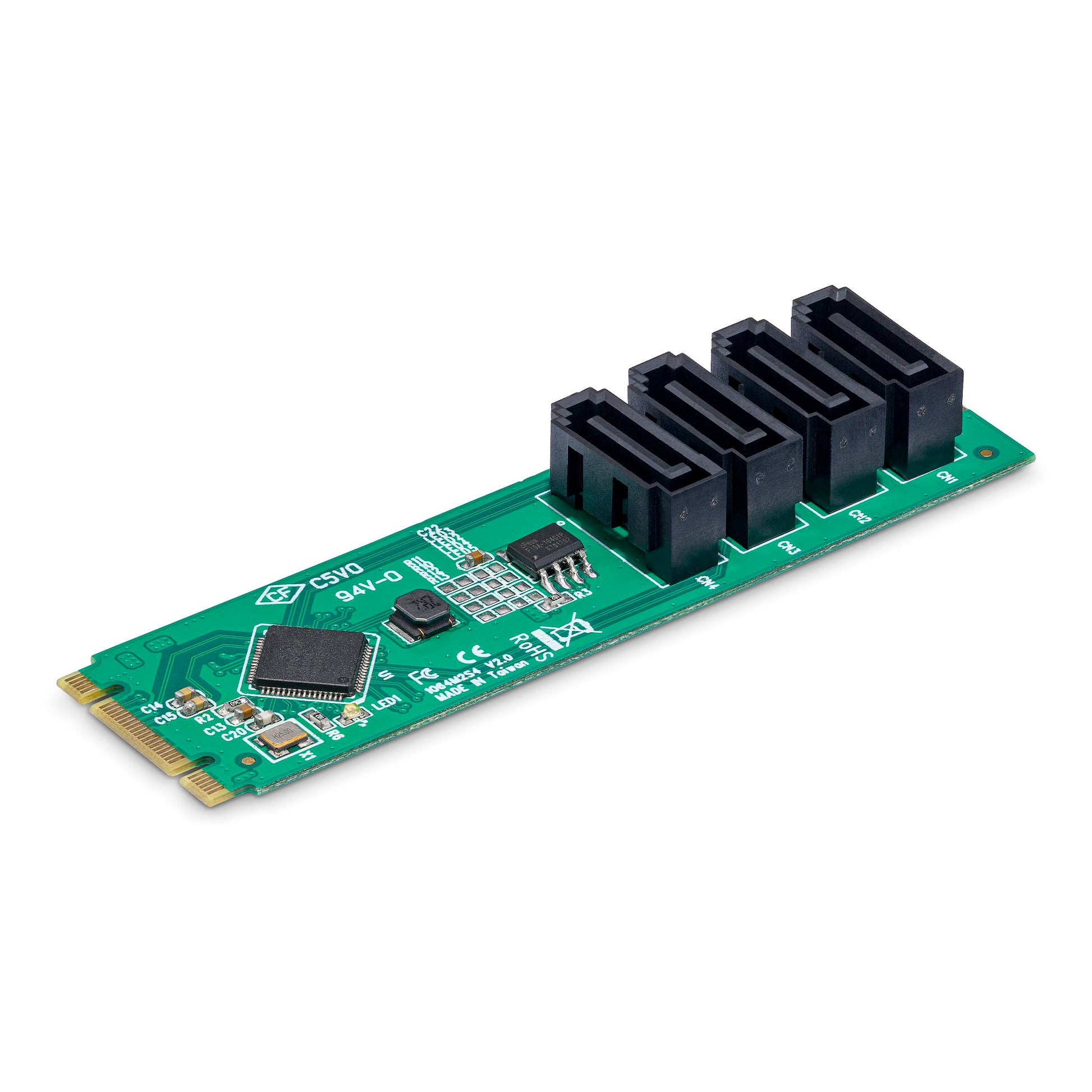 StarTech.com 4P-SATA-M2-ADAPTER - M.2 NVMe, SATA SSD to USB M.2 NVMe, SATA SSD