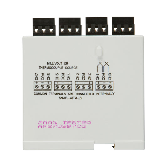 Opto 22 SNAP-AITM-8 SNAP Input, Output (I/O) Module SNAP Series