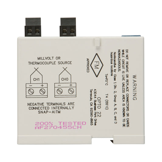 Opto 22 SNAP-AITM SNAP Input, Output (I/O) Module SNAP Series