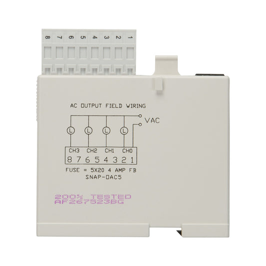 Opto 22 SNAP-OAC5 SNAP Input, Output (I/O) Module SNAP Series
