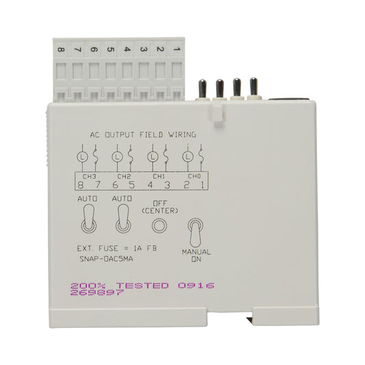 Opto 22 SNAP-OAC5MA SNAP Input, Output (I/O) Module -