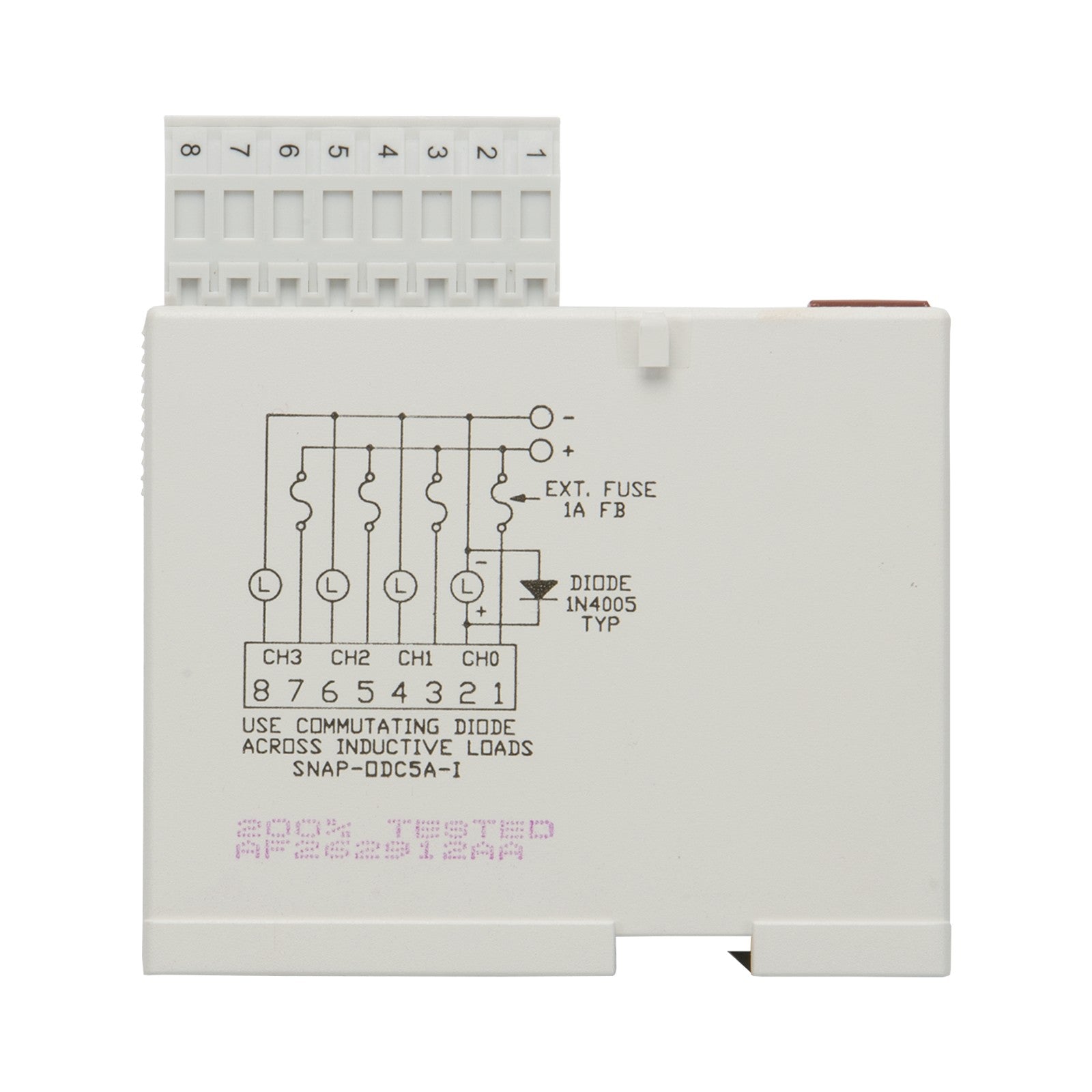 Opto 22 SNAP-ODC5A-I SNAP Input, Output (I/O) Module -