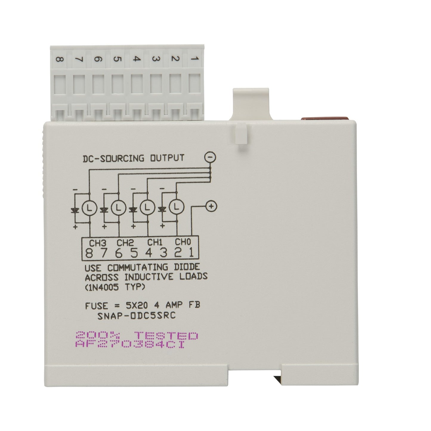 Opto 22 SNAP-ODC5SRC SNAP Input, Output (I/O) Module SNAP Series