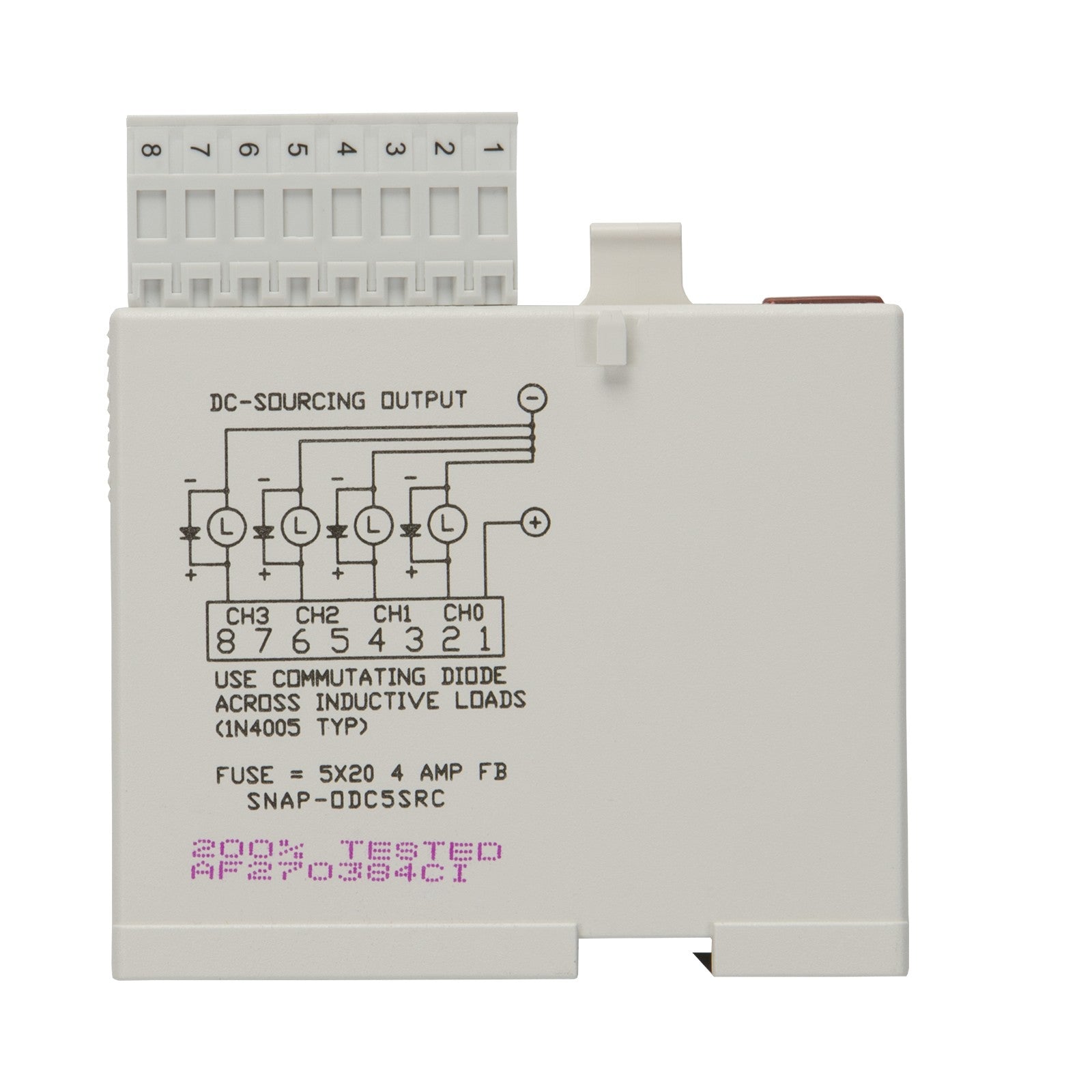 Opto 22 SNAP-ODC5SRC SNAP Input, Output (I/O) Module SNAP Series