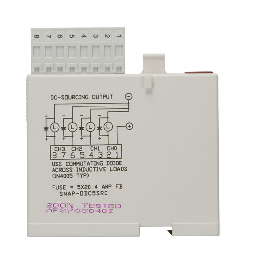 Opto 22 SNAP-ODC5SRC SNAP Input, Output (I/O) Module SNAP Series