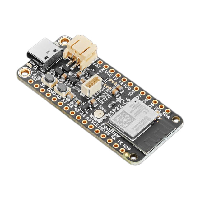 Adafruit Industries LLC 5933 ESP32-C Transceiver; 802.11 b/g/n/ax (Wi-Fi, WiFi, WLAN), 802.15.4 (Thread, Zigbee®), Bluetooth® 5.x (BLE)