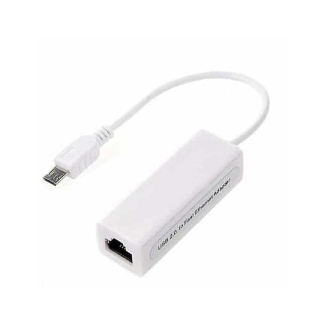 4XEM 4XMICROUSBENET - USB a Ethernet USB Micro-B macho