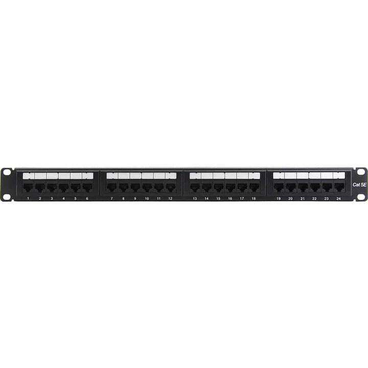 4XEM 4XRMC5EPP24 - Patch Panel, Cat5e RJ45 Jack (Not Provided)