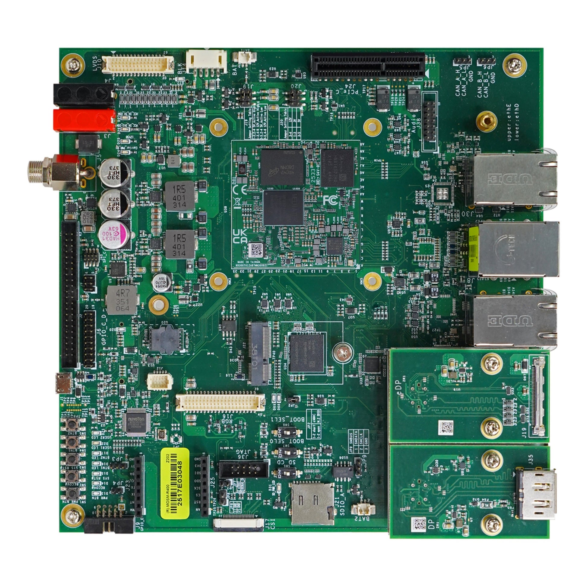 MiTwell MOSM-MM30U-G720-R400 - ARM Cortex-A55, Cortex-A78