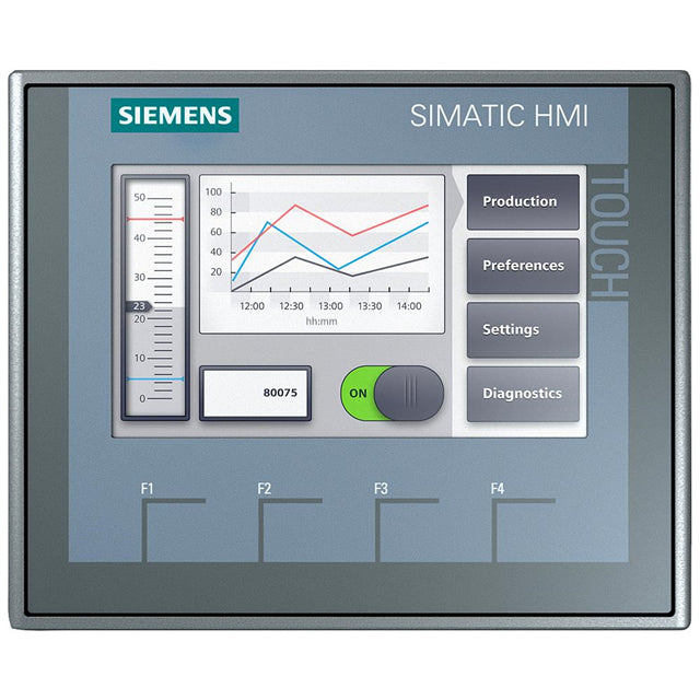 Siemens 6AV21232DB030AX0 SIMATIC HMI Pantalla táctil 4.3"