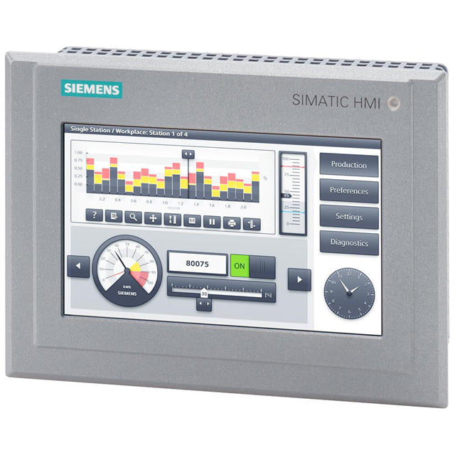 Siemens 6AV21240GC130AX0 SIMATIC HMI Pantalla táctil 7.0"