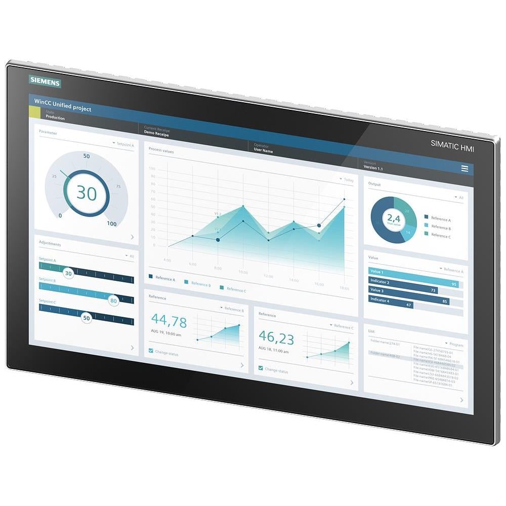 Siemens 6AV21283XB060AX1 SIMATIC Pantalla táctil 21.5"
