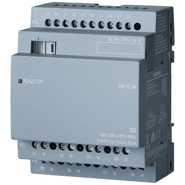 Siemens 6ED10551CB100BA2 LOGO! Input, Output (I/O) Module LOGO! 8