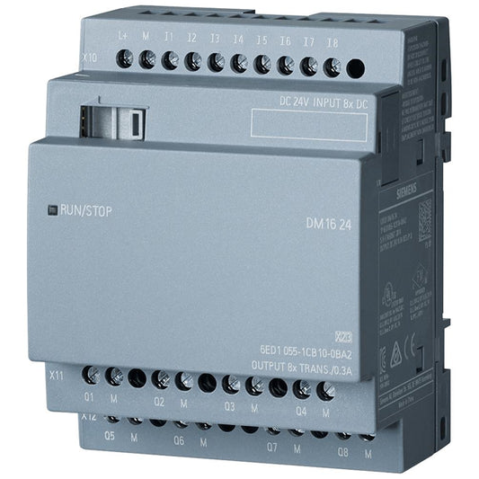 Siemens 6ED10551CB100BA2 LOGO! Input, Output (I/O) Module LOGO! 8