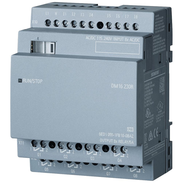 Siemens 6ED10551FB100BA2 LOGO! Input, Output (I/O) Module 8 - Digital