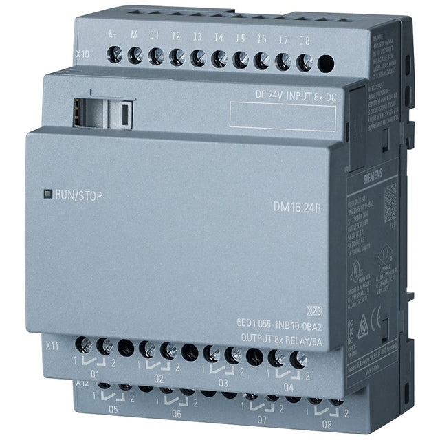 Siemens 6ED10551NB100BA2 LOGO! Input, Output (I/O) Module LOGO! 8