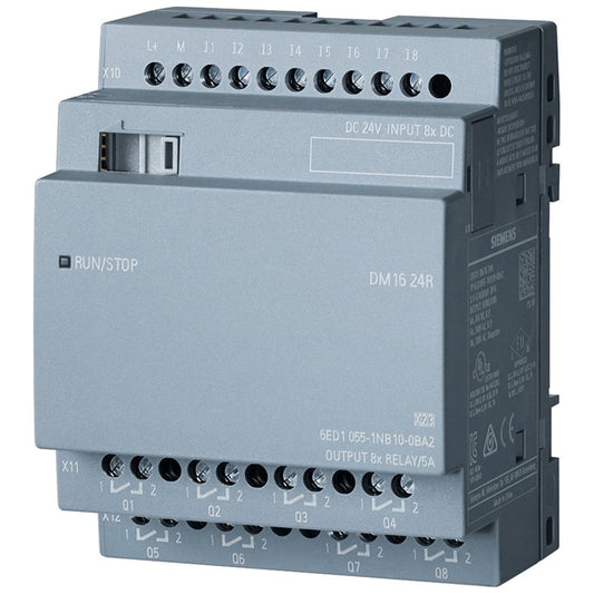 Siemens 6ED10551NB100BA2 LOGO! Input, Output (I/O) Module LOGO! 8