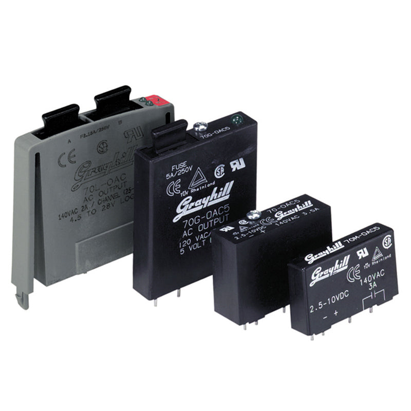Grayhill Inc. 70M-OAC5-L 70 Módulo de salida de CA Negro