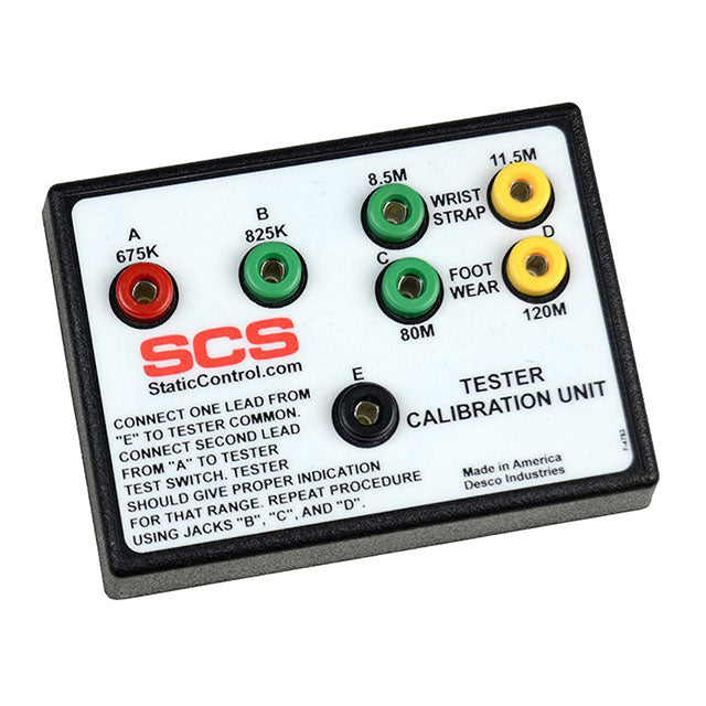 SCS 770033 - Calibration Unit Calibrating Footwear, Wrist Strap Testers