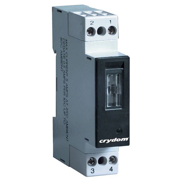 Sensata-Crydom 84130105 17.5MM Módulo de salida de CA Negro