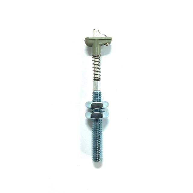 E-Z-Hook 8607-10GRY E-Z-NAILCLIP™ 81-1 Standard Hook Threaded Stud