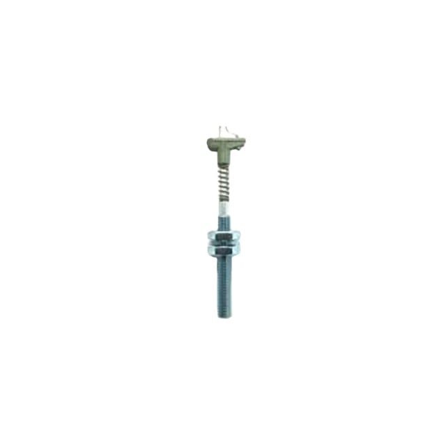 E-Z-Hook 8607-8GRY E-Z-NAILCLIP™ 81-1 Standard Hook Threaded Stud