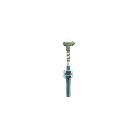 E-Z-Hook 8607-8GRY E-Z-NAILCLIP™ 81-1 Standard Hook Threaded Stud