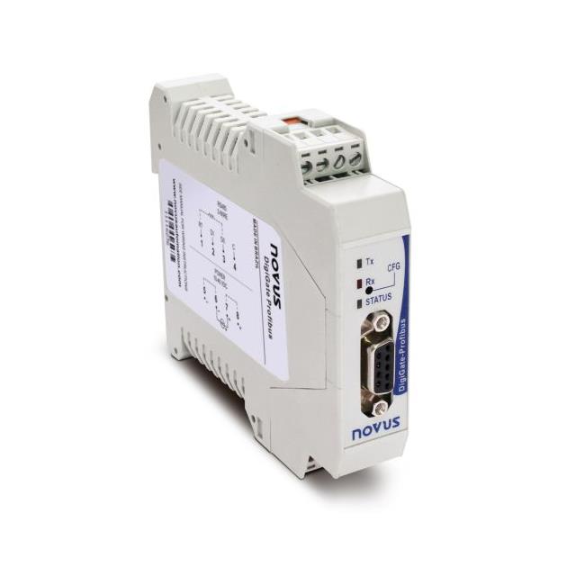 Novus Automation 8816011210 DIGIGATE PROFIBUS Serial a serial Bloque de terminales