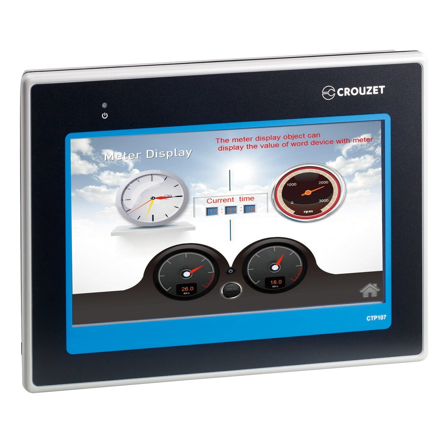 Crouzet 88970564 Crouzet Touch Pantalla táctil 7.0"