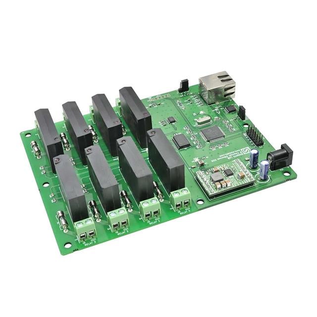 Numato Lab 8ETHSSR001-AC - Módulo de salida de CA/CC Verde