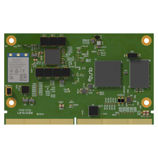 Ezurio 8MM_SMARC_SOM_4R16E_IF573_3M_I Nitrogen8M Mini iMX8M Mini SMARC SOM ARM® Cortex®-A53, ARM® Cortex®-M4, i.MX8M Mini
