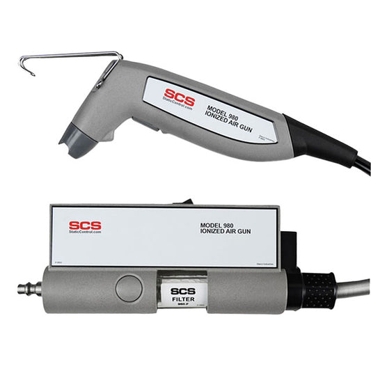 SCS 980E 980E Ionizer, Air Gun Benchtop, Wall Mount