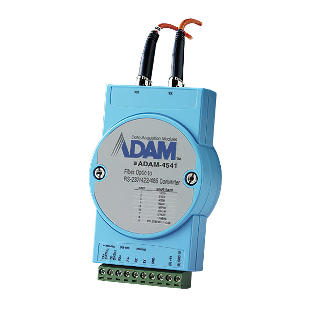 Advantech Corporation ADAM-4541-C - Convertidor, RS-232, RS-422/485 a fibra Bloque de terminales