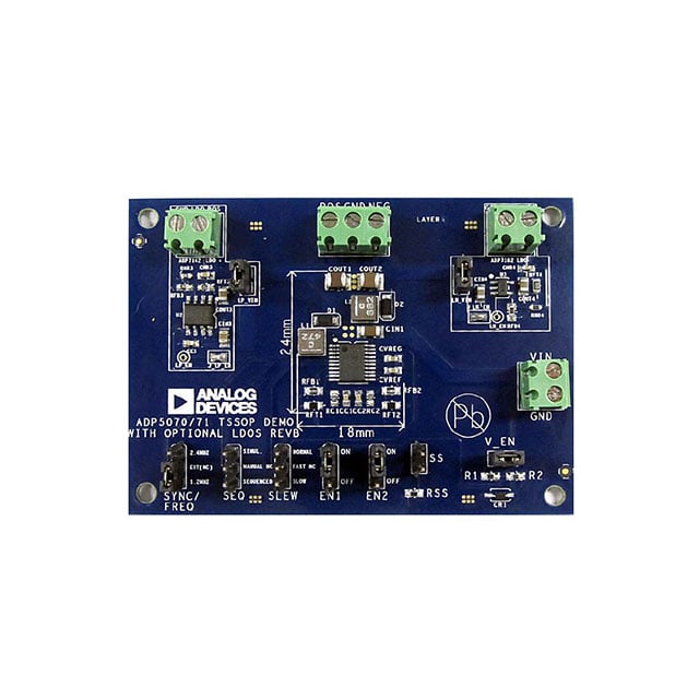 Analog Devices Inc. ADP5070RE-EVALZ - EVAL BOARD FOR ADP5070