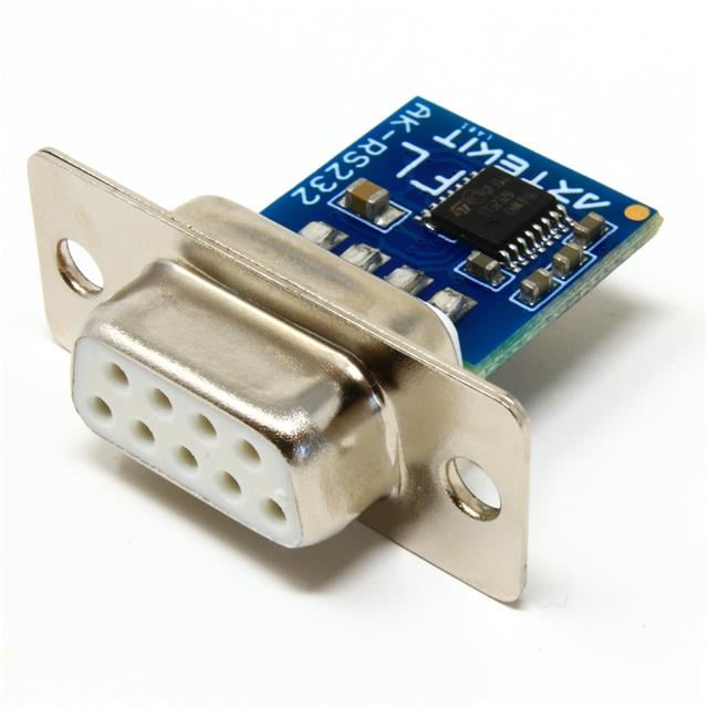 Artekit Labs AK-RS232-LED-F - TTL/CMOS a serie D-Sub 09 Pos (DB9) macho