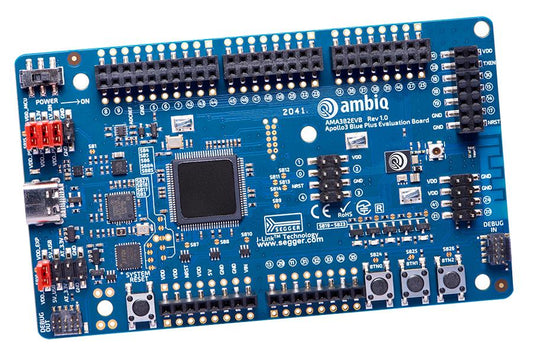 Ambiq Micro, Inc. AMA3B2EVB Apollo3 Blue Plus APOLLO3 BLUE PLUS SOC EVAL BRD