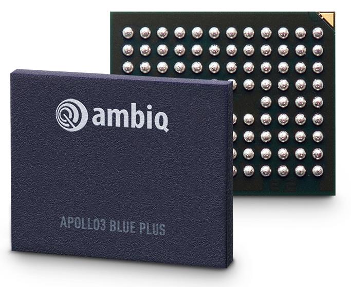 Ambiq Micro, Inc. AMA3B2KK-KBR Apollo3 Blue Plus MCU ARM® Cortex®-M4F