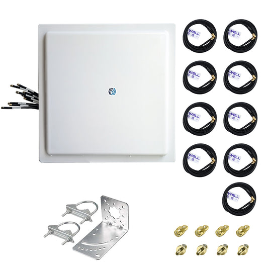 Suzhou Maswell Communication Technology Co. Ltd AN.8MIMO.600.8000.HP - 802.15.4, celular, ISM general, navegación, WiFi Banda ancha