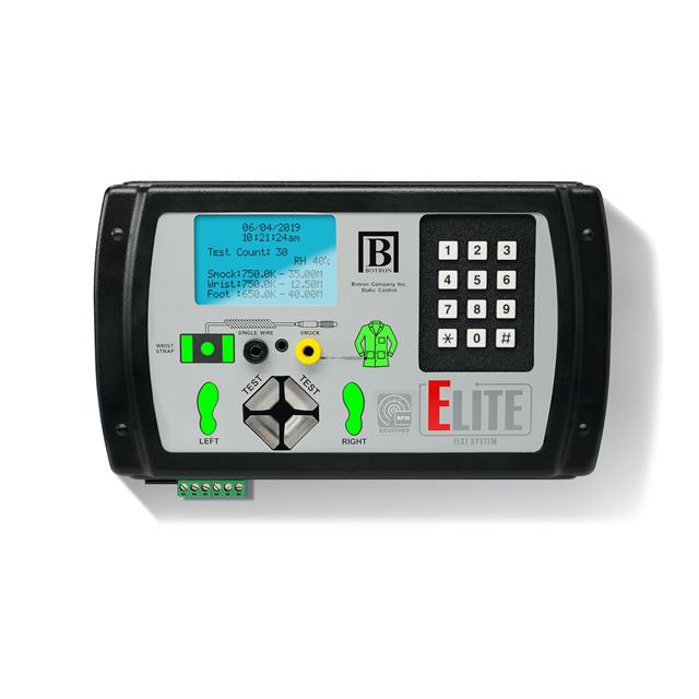 Botron Company Inc. B89010 ELITE Footwear, Wrist Strap Tester Verification of Footwear and Wrist Strap Grounding