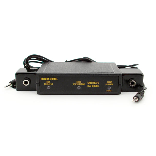Botron Company Inc. B9203 - Workstation Monitor Work Surface, Wrist Strap (2) Monitoring