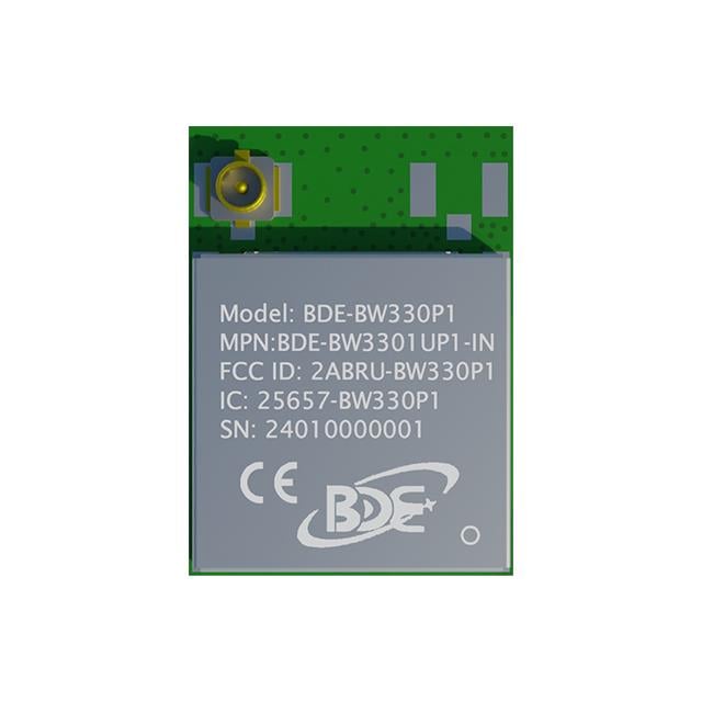 BDE Technology BDE-BW3301UP1-IN - IEEE 802.11 b/g/n/ax, Bluetooth de baja energía 5.4