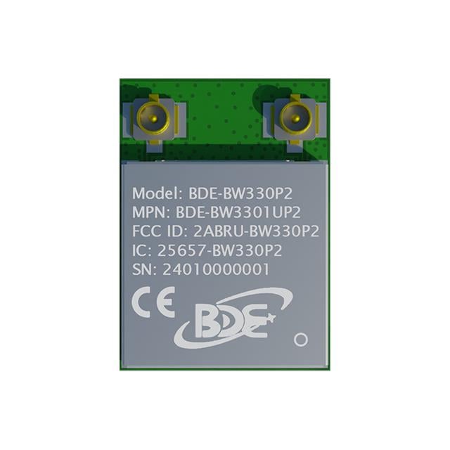BDE Technology BDE-BW3301UP2 - IEEE 802.11 b/g/n/ax, Bluetooth de baja energía 5.4