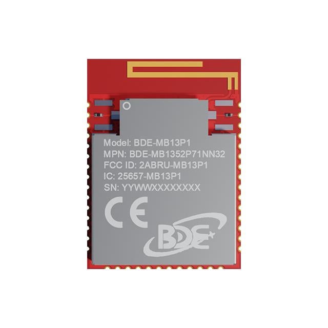BDE Technology BDE-MB1352P71NN32 - 6LoWPAN, Bluetooth v5.0, Thread, M-Bus inalámbrico, Wi-SUN, Zigbee®